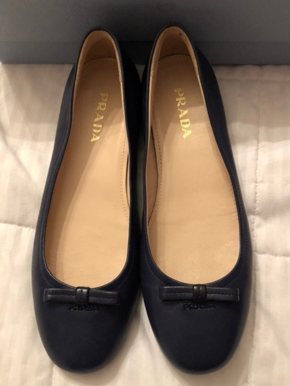 Prada-Ballerinas Blue 36
